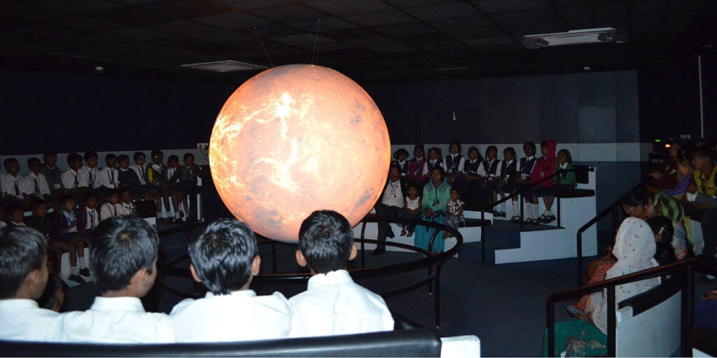 Science On A Sphere Show Nagpur Raman Science Centre