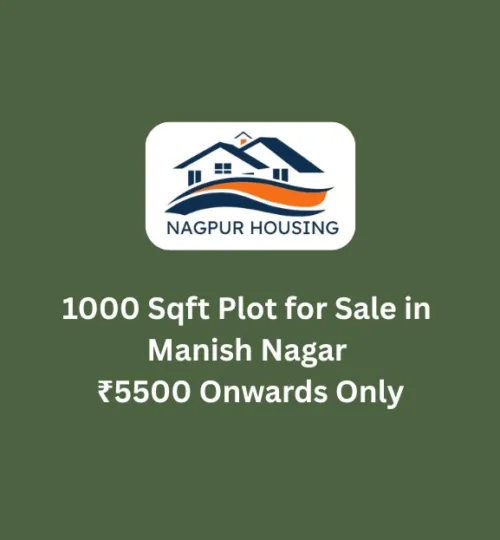 1000 Sqft Plot for Sale in Manish Nagar ₹5500 Onwards Only