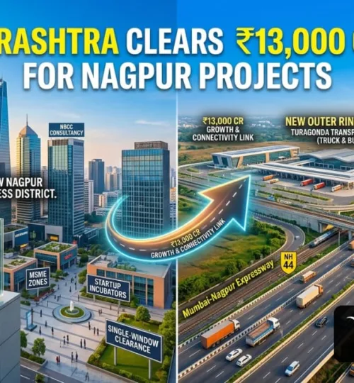 Maharashtra Govt Clears ₹13,000 Crore Boost for Nagpur’s Future Growth