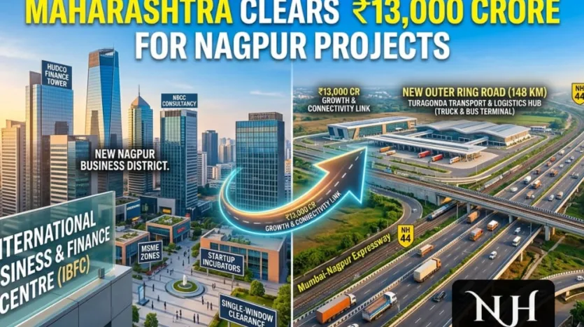 Maharashtra Govt Clears ₹13,000 Crore Boost for Nagpur’s Future Growth