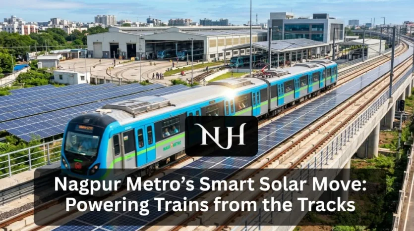 Nagpur Metro’s Smart Solar Move: Powering Trains from the Tracks