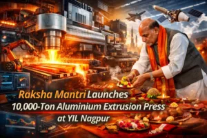 Raksha Mantri to Perform Bhoomi Pujan for 10,000-Ton Aluminium Extrusion Press at YIL Nagpur