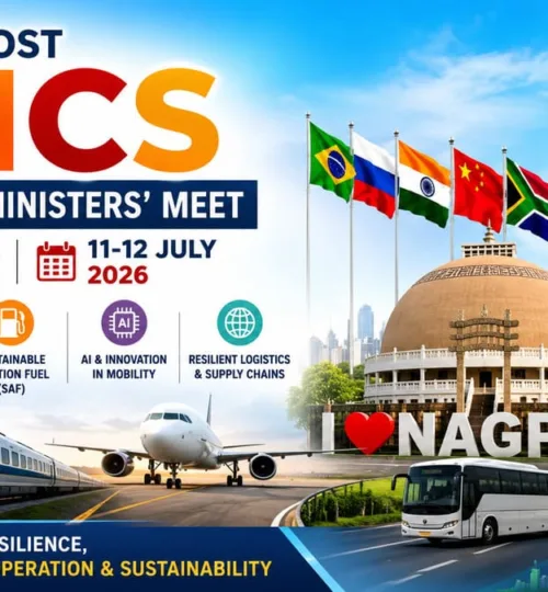 India to Host BRICS Transport Ministers' Meet in Nagpur: वैश्विक परिवहन सहयोग का नया केंद्र बनेगा नागपुर